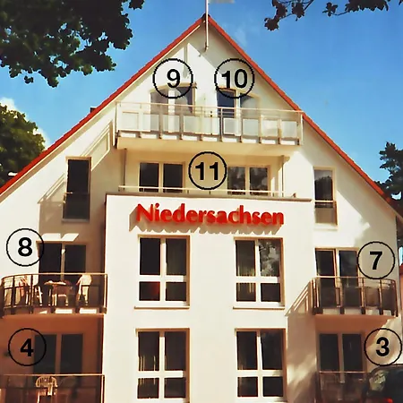 Haus Niedersachsen 3 Appartement Timmendorfer Strand